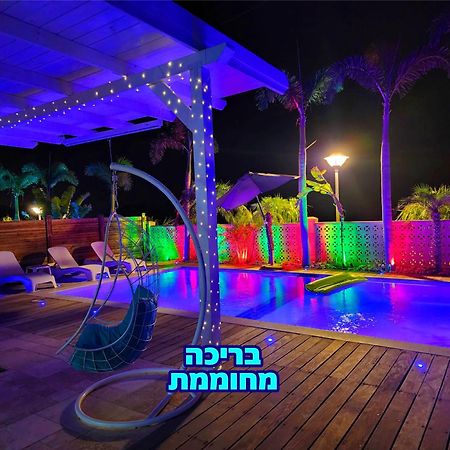 Villa Mountains Eilat וילה הרים אילת - בריכה מחוממת Ngoại thất bức ảnh