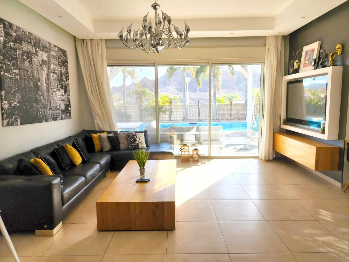 Villa Mountains Eilat וילה הרים אילת - בריכה מחוממת Ngoại thất bức ảnh